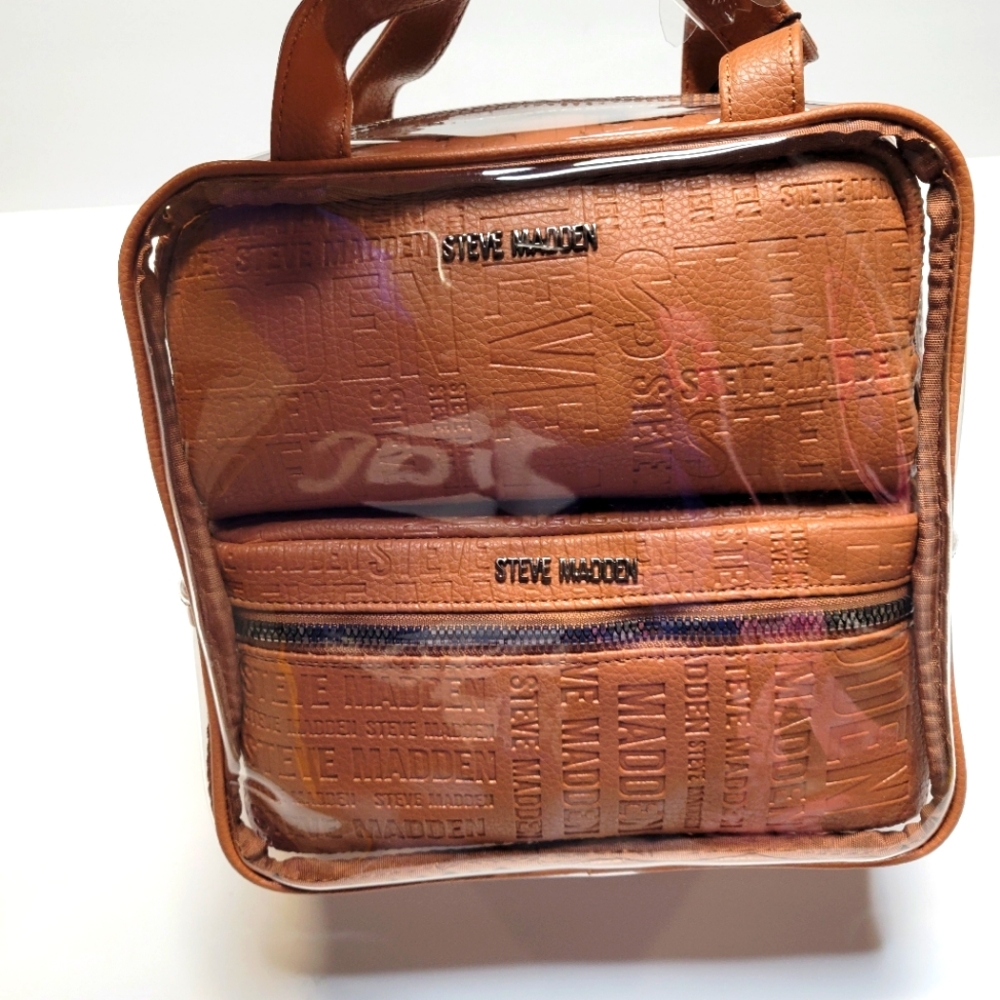 NWT STEVE MADDEN Cinnamon Cosmetic Bag